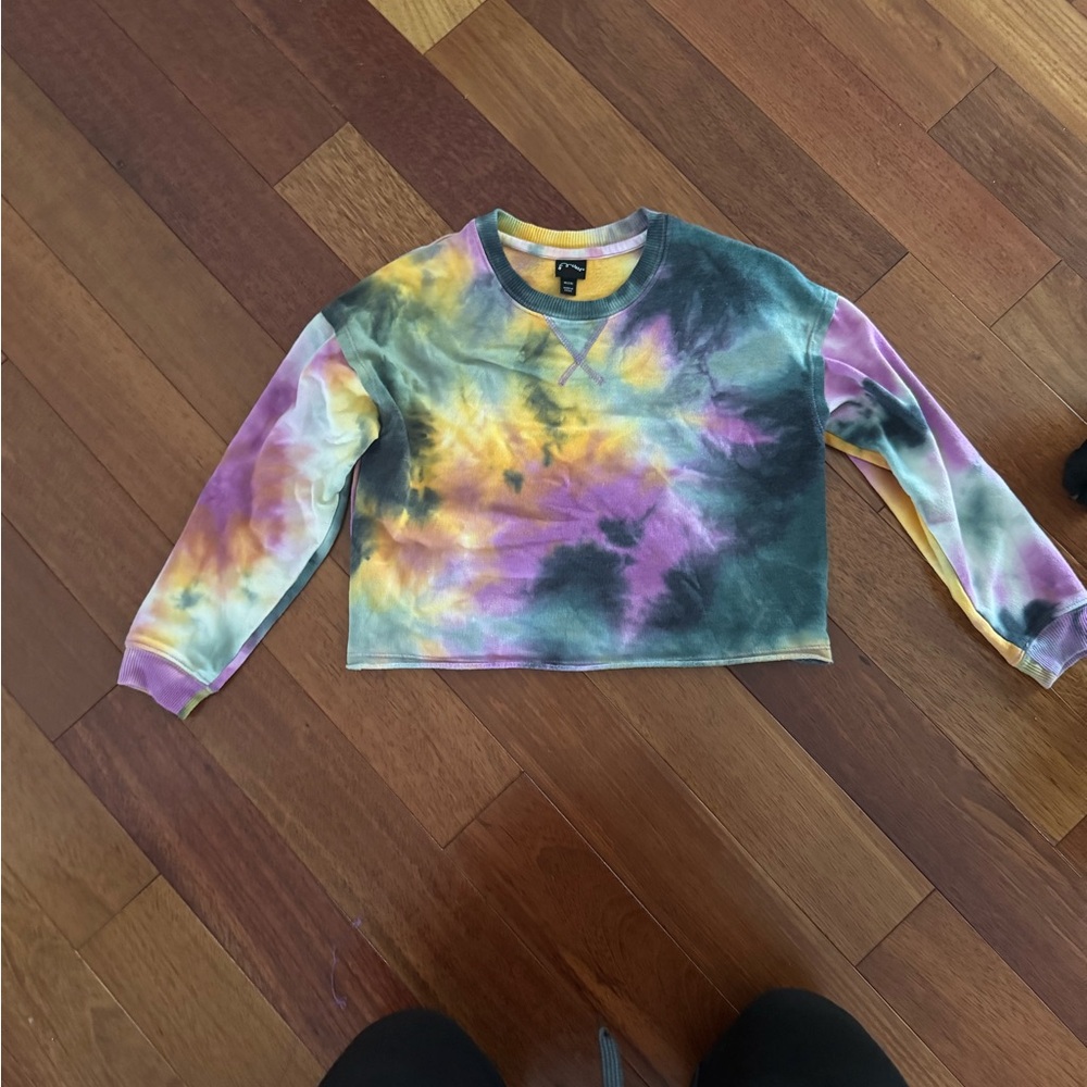 Chaser Multicolor Tie-Dye Top